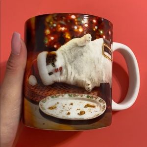 Cute Xmas cat mug